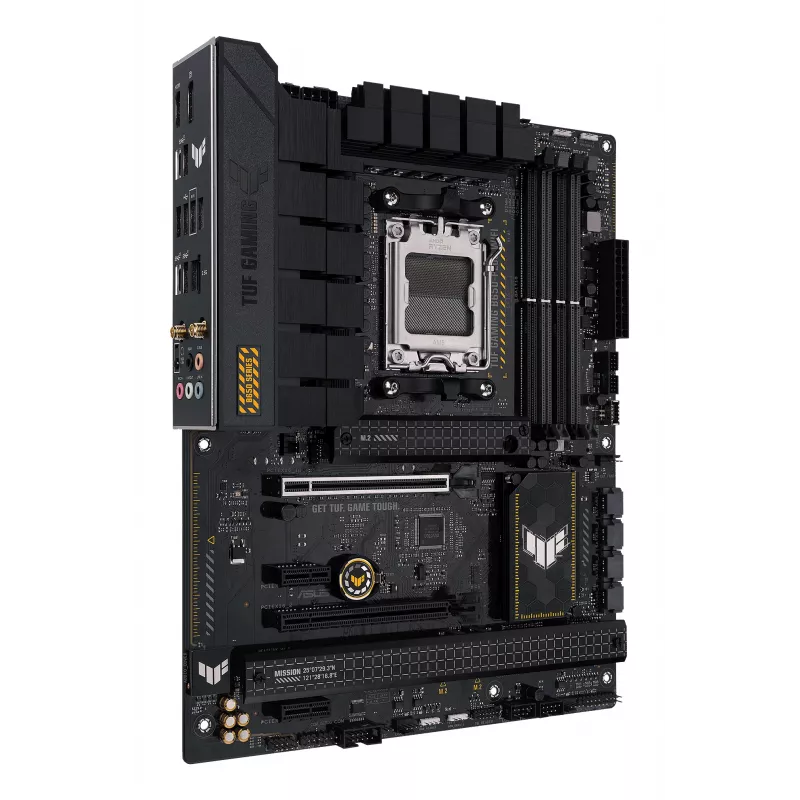 Emolevy ASUS TUF GAMING B650-PLUS WIFI — AMD B650, kanta AM5, ATX, DDR5, 4 DIMM, Wi-Fi 6, 2.5Gb LAN, 3x M.2