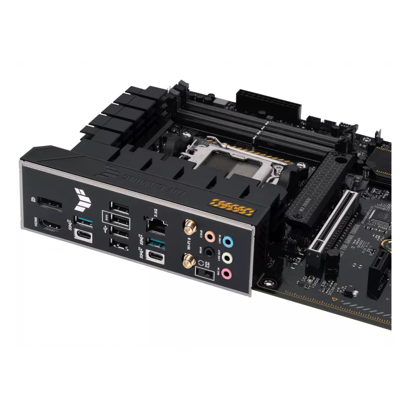 Emolevy ASUS TUF GAMING B650-PLUS WIFI — AMD B650, kanta AM5, ATX, DDR5, 4 DIMM, Wi-Fi 6, 2.5Gb LAN, 3x M.2