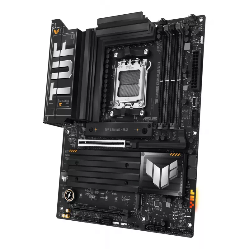 Emolevy ASUS TUF GAMING X870-PLUS WIFI — AMD X870, Socket AM5, ATX, DDR5, 4 DIMM, Wi-Fi 7, Bluetooth 5.4