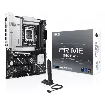 Emolevy ASUS PRIME Z890-P WIFI Intel Z890 LGA 1851 ATX, DDR5, 4x DIMM, 4x M.2, Wi-Fi 7, 2.5Gb LAN