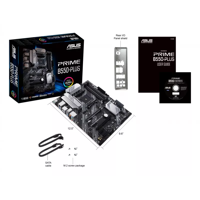 Emolevy ASUS PRIME B550-PLUS AMD B550 Socket AM4 ATX