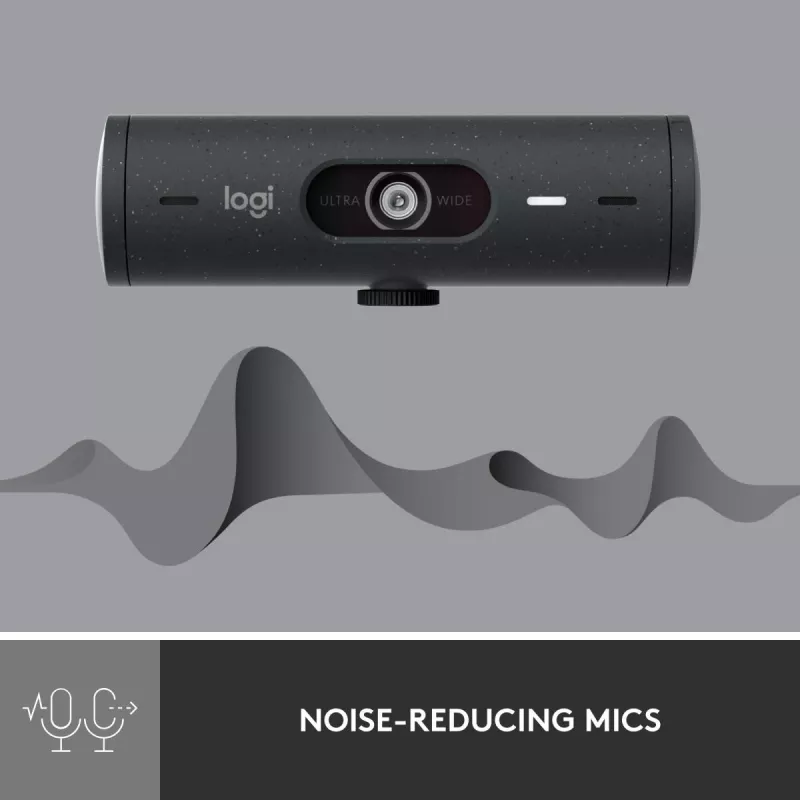 LOGITECH Brio 500 Full HD -web-kamera grafiitti