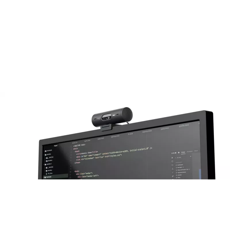 LOGITECH Brio 500 Full HD -web-kamera grafiitti