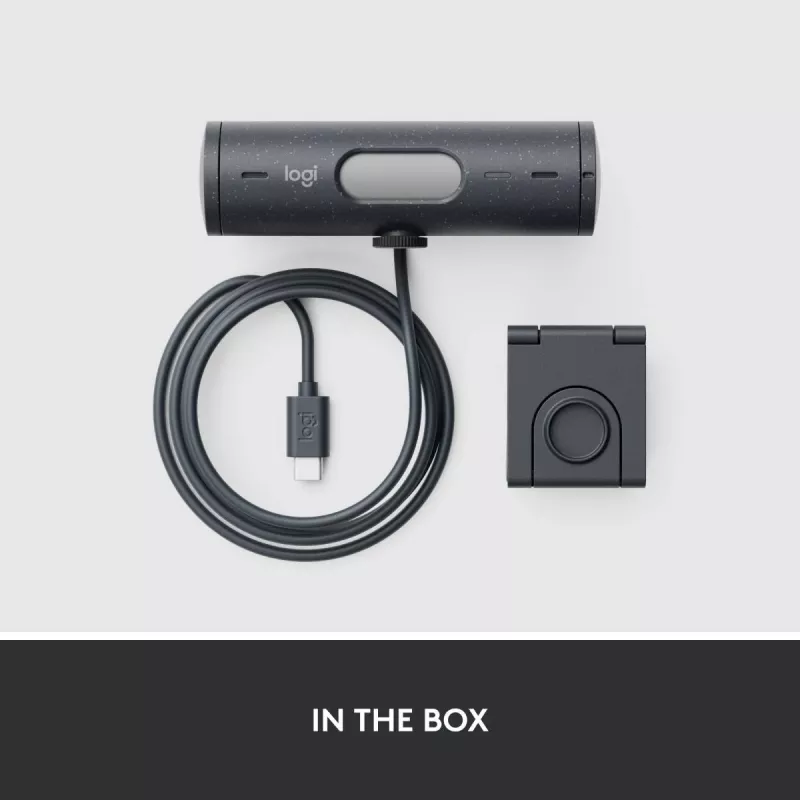 LOGITECH Brio 500 Full HD -web-kamera grafiitti