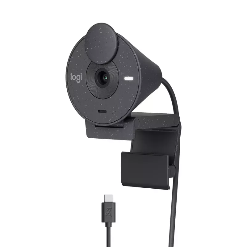 LOGITECH Brio 300 Full HD -web-kamera - grafiitti