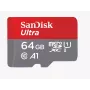 Muistikortti SanDisk 64GB MicroSDXC UHS-I Class 10 SDSQUAB-064G-GN6MA