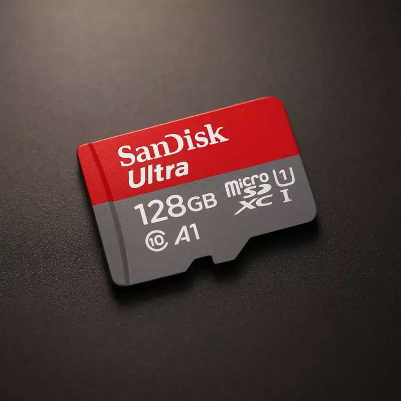 MicroSDXC-kortti SanDisk 128 GB UHS-I Class 10 SDSQUAB-128G-GN6MA