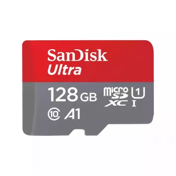 MicroSDXC-kortti SanDisk 128 GB UHS-I Class 10 SDSQUAB-128G-GN6MA