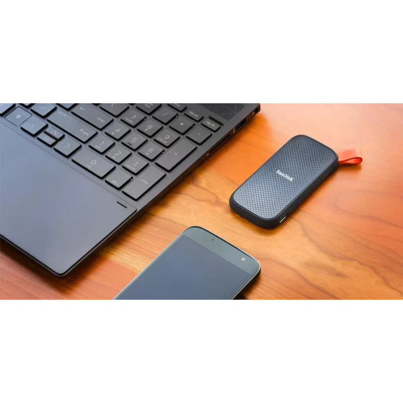 Ulkoinen SSD-asema SanDisk 1 TB USB Type-C 3.2 Gen 2 SDSSDE30-1T00-G26