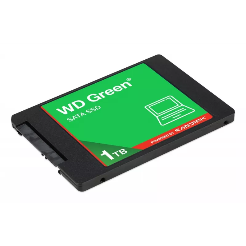 WESTERN DIGITAL SSD - WD Green - 1 TB - SATA 6 Gb/s - 2,5 tuuman/7 mm kotelo