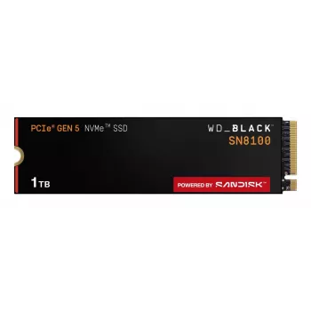 SSD-asema Western Digital 1 TB M.2 PCI Express 5.0 musta SN8100