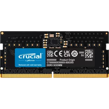 MICRON / CRUCIAL muisti 8GB DDR5-4800 SODIMM (CT8G48C40S5)