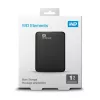 Ulkoinen kiintolevy Western Digital 1TB 2,5 tuuman USB 3.2 Gen 1 WDBUZG0010BBK-WESN