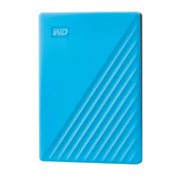 WESTERN DIGITAL kiintolevy – My Passport – 4 TB – USB-A/C 3.2 Gen 1 – sininen