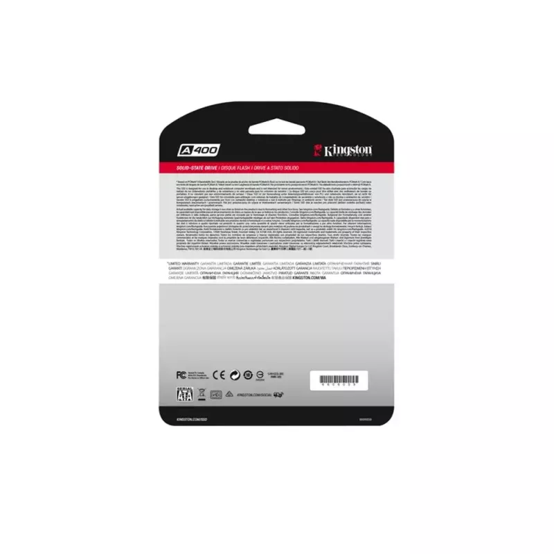 Kingston 240GB A400 SATA 3 2,5 tuuman sisäinen SSD SA400S37/240G