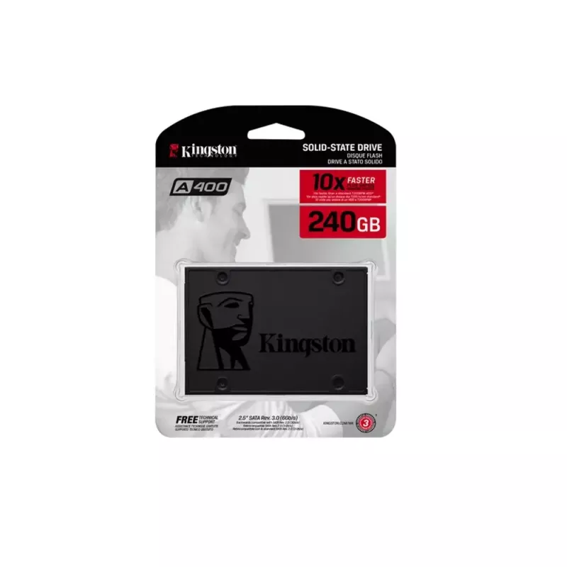 Kingston 240GB A400 SATA 3 2,5 tuuman sisäinen SSD SA400S37/240G