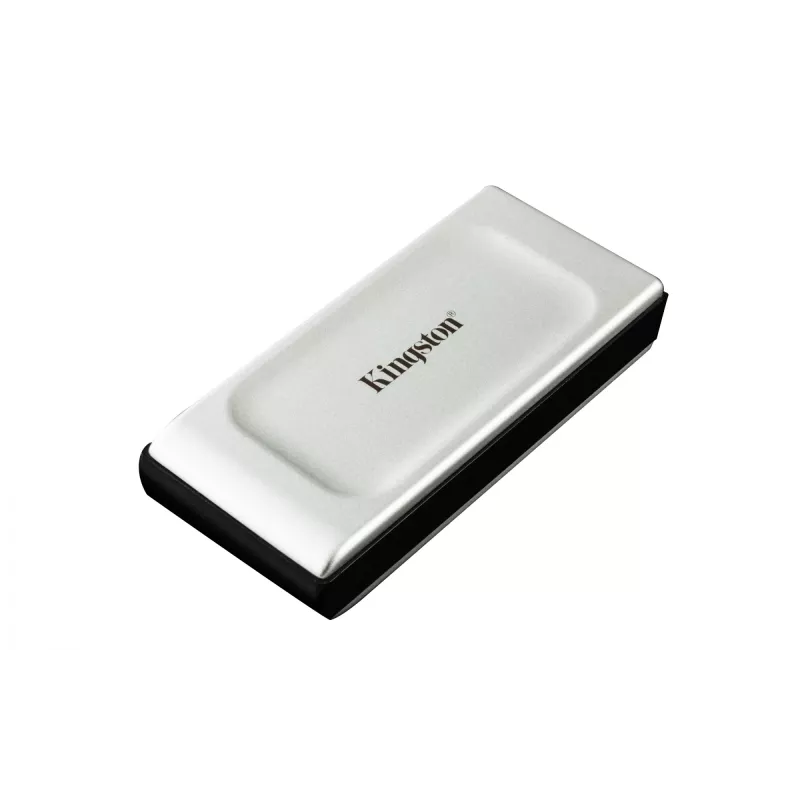 Kingston Technology 2000G kannettava SSD XS2000, 2 TB, USB Type-C, 3.2 Gen 2 (3.1 Gen 2), 2000 MB/s, musta, hopea