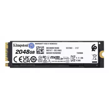 SSD-kiintolevy Kingston Technology 2048G M.2 NVMe KC3000