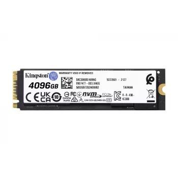 SSD-kiintolevy Kingston Technology 4096G M.2 2280 NVMe KC3000