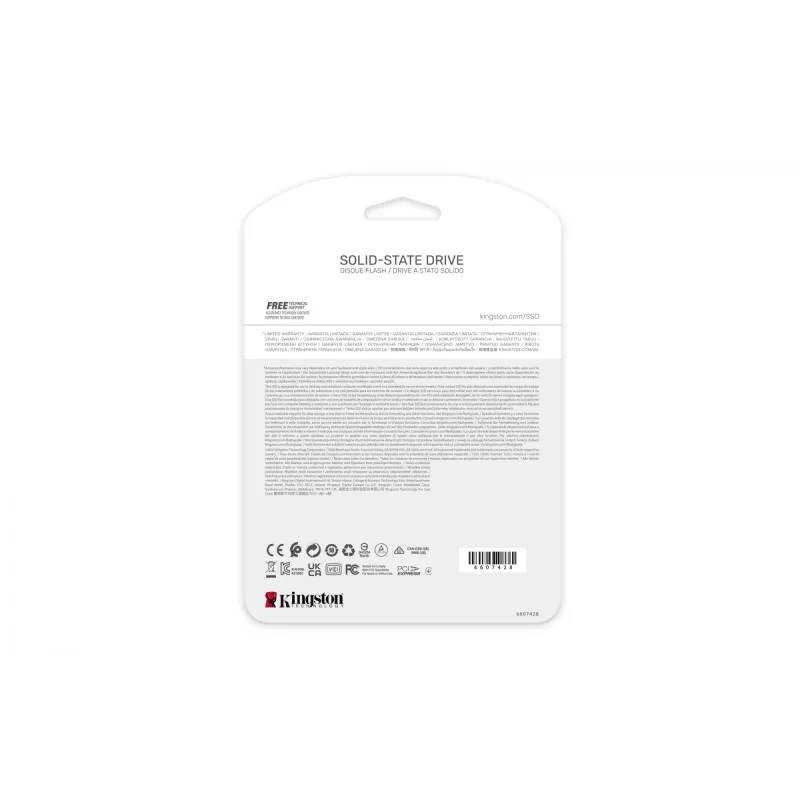 SSD-levy Kingston Technology 1024G M.2 NVMe KC3000