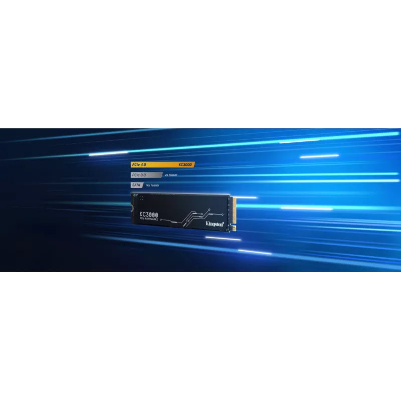 SSD-levy Kingston Technology 1024G M.2 NVMe KC3000