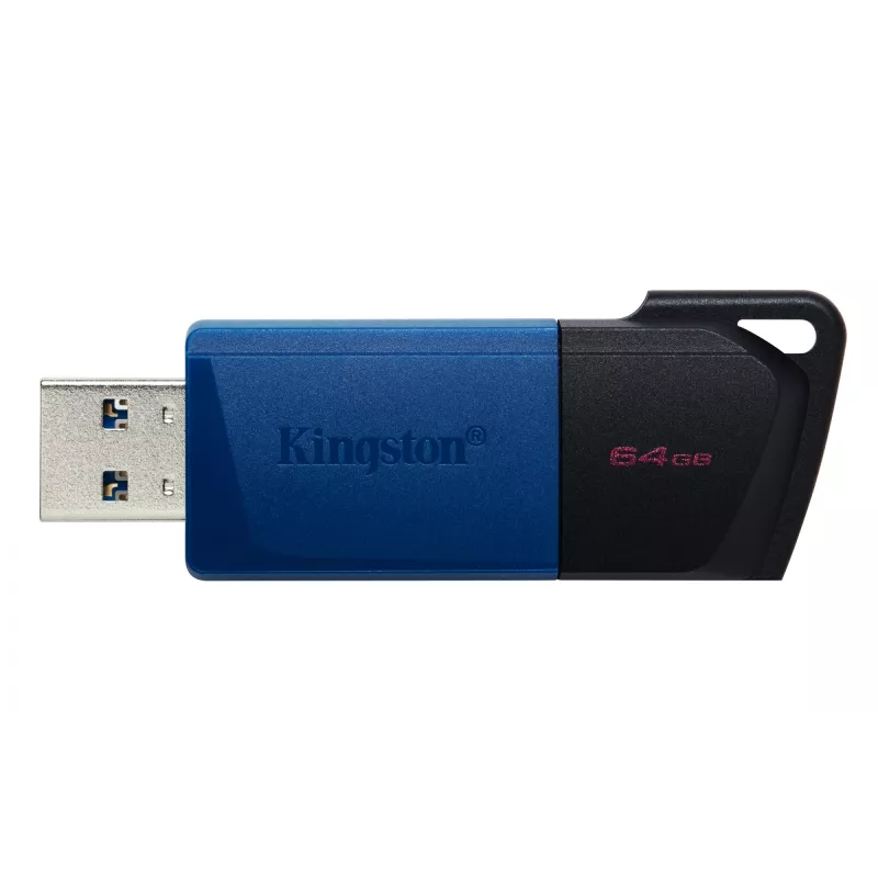 Kingston Technology DataTraveler 64GB USB3.2 Gen 1 Exodia M (musta + sininen)