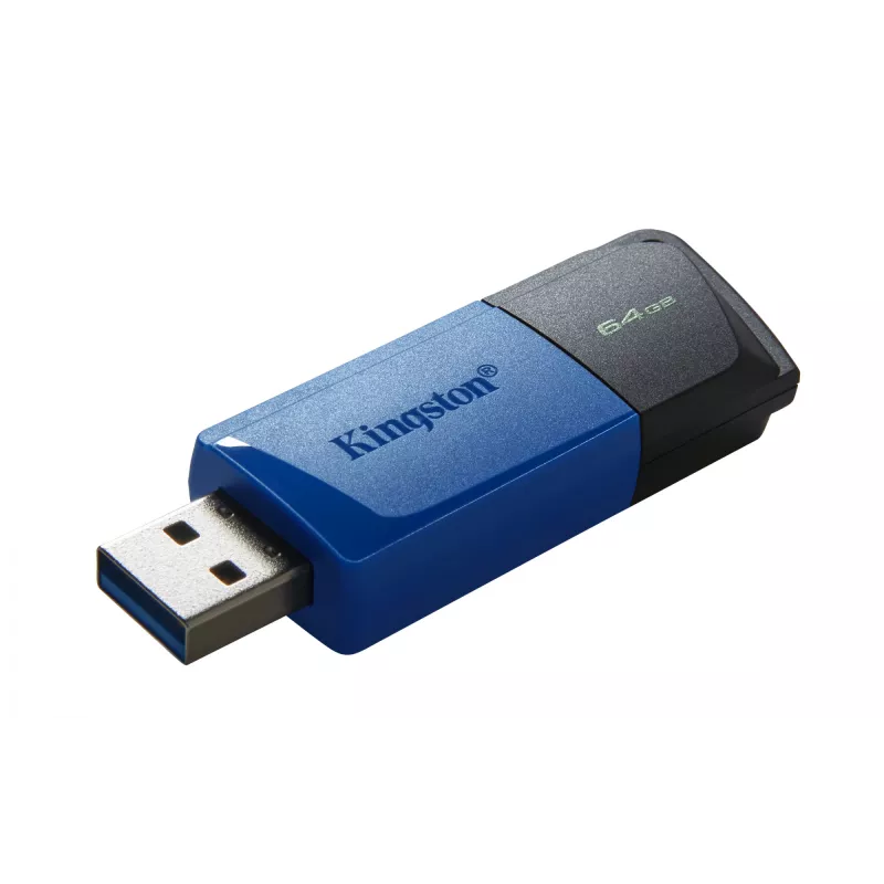 Kingston Technology DataTraveler 64GB USB3.2 Gen 1 Exodia M (musta + sininen)