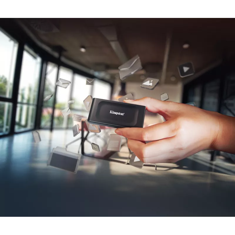 Kingston Technology 1TB XS1000 ulkoinen USB 3.2 Gen 2 kannettava SSD-asema