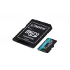 Kingston Technology 128 GB microSDXC Canvas Go Plus Gen4 200 MB/s A2 U3 V30 -kortti + adapteri