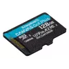 Kingston Technology 128 GB microSDXC Canvas Go Plus Gen4 200 MB/s A2 U3 V30 -kortti + adapteri