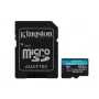 Kingston Technology 512GB microSDXC Canvas Go Plus Gen4 200MB/s A2 U3 V30 -kortti + adapteri