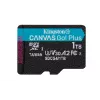 Kingston Technology 1TB microSDXC Canvas Go Plus Gen4 200MB/s A2 U3 V30 -kortti + adapteri