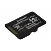 Kingston Technology 64GB microSDXC Canvas Select Plus Gen3 100MB/s A1 -kortti + adapteri