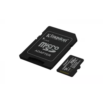 MicroSDXC-muistikortti KINGSTON 256 GB UHS-I Canvas Select Plus Gen3, Class 10, 150 MB/s, A1, V10