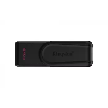 Kingston Technology DataTraveler 64GB kannettava USB 3.2 Gen 1 Exodia S (musta/musta)
