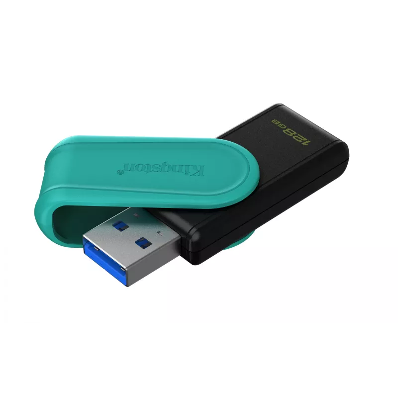 Kingston Technology DataTraveler 128GB kannettava USB 3.2 Gen 1 Exodia S (musta/turkoosi)