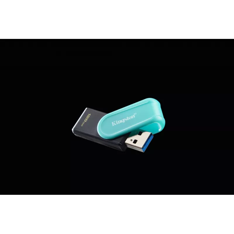 Kingston Technology DataTraveler 128GB kannettava USB 3.2 Gen 1 Exodia S (musta/turkoosi)
