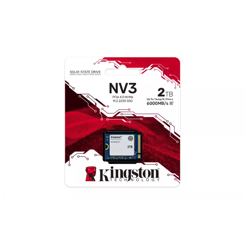 SSD-kiintolevy Kingston Technology 2000G M.2 2230 NVMe SNV3SM3/2T0