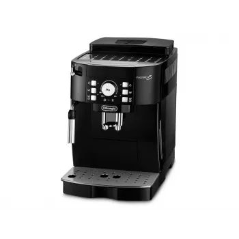 Espressokone DeLonghi ECAM 21.117 B Magnifica S — täysautomaattinen, 1,8 l vesisäiliö, 250 g papusäiliö, 15 bar, 2 suutinta