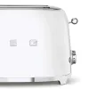Leivänpaahdin Smeg 50's Style TSF02WHEU valkoinen