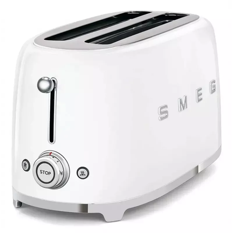Leivänpaahdin Smeg 50's Style TSF02WHEU valkoinen