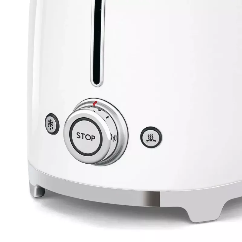 Leivänpaahdin Smeg 50's Style TSF02WHEU valkoinen