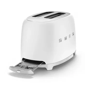 Leivänpaahdin Smeg 50's Style TSF01WHMEU 2 viipaletta valkoinen