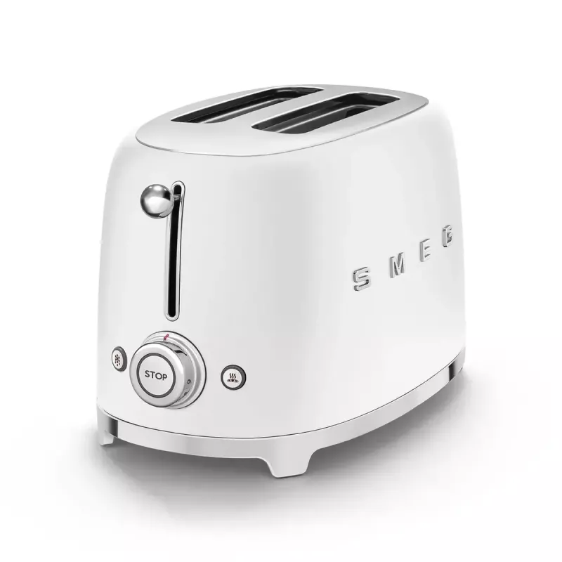 Leivänpaahdin Smeg 50's Style TSF01WHMEU 2 viipaletta valkoinen