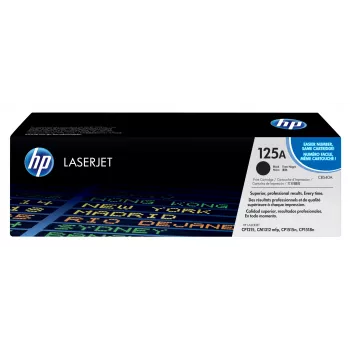 HP 125A alkuperäinen LaserJet-värikasetti musta, 2200 sivua, musta, 1 kpl
