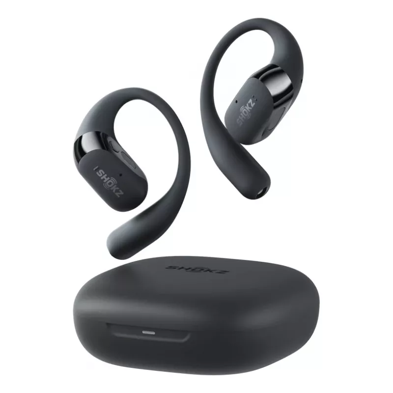 Shokz OpenFit 2 langattomat avokorvakuulokkeet, musta