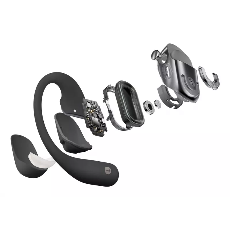 Shokz OpenFit 2 langattomat avokorvakuulokkeet, musta