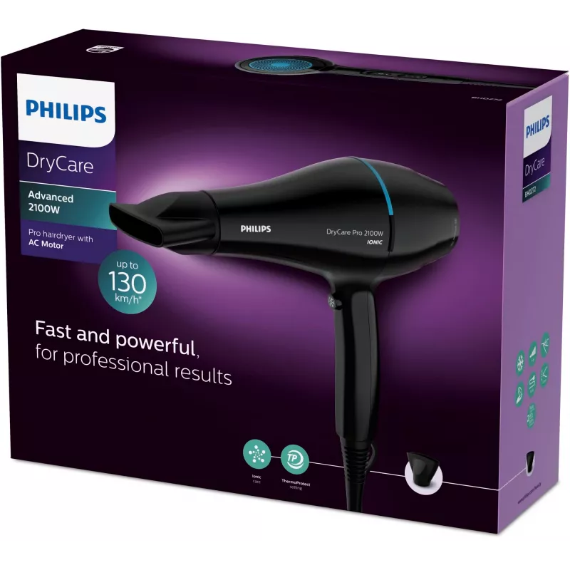 Hiustenkuivaaja Philips DryCare BHD272/00 2100 W musta