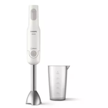 Sauvasekoitin Philips HR2534/00 — 650 W, 2 nopeutta, pulse, metallivarsi, valkoinen