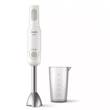 Sauvasekoitin Philips HR2534/00 — 650 W, 2 nopeutta, pulse, metallivarsi, valkoinen
